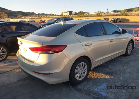 2017 Hyundai Elantra Se из США, поврежденный, VIN KMHD74LF4HU083257